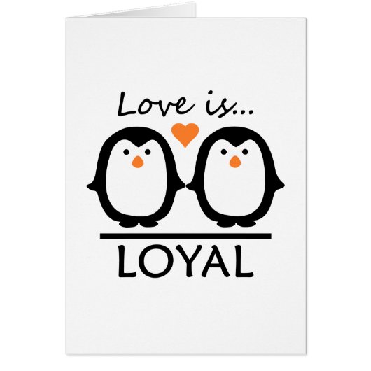 Penguin Love Cards (Front)