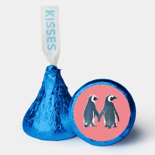 PENGUIN LOVE COUPLE HERSHEYS KISSES