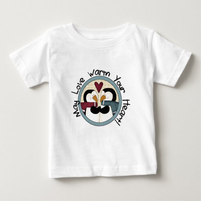 Penguin Love Holiday Tshirts and Gifts (Front)