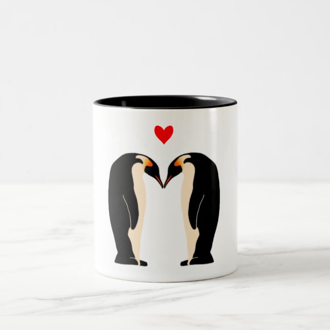 Penguin Love Mug (Center)