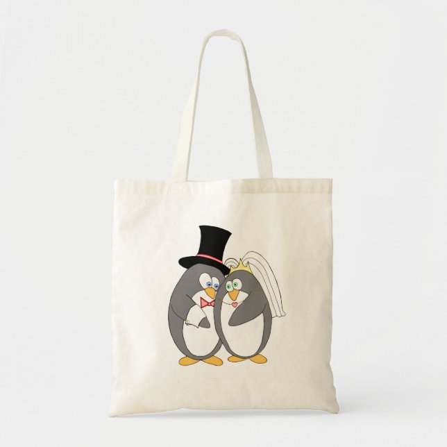 Penguin Love Tote Bag (Front)