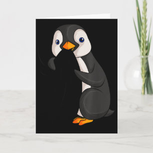 Penguin Lover Kids Girl Women Men Card
