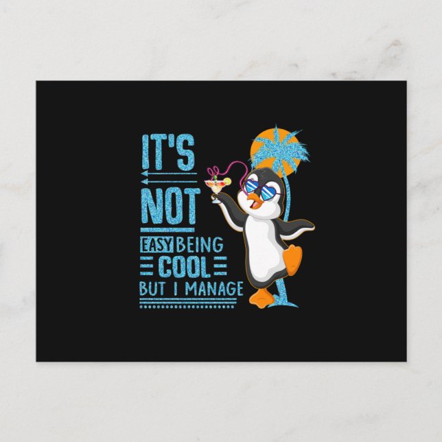Penguin Lover Postcard (Front)
