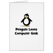 Penguin Loves Computer Geek (Front)