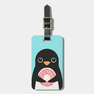 Penguin Luggage Tags