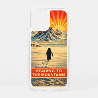 penguin mountain  speck iPhone 12 mini case