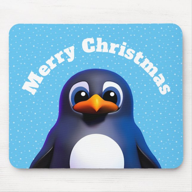 penguin mouse pad (Front)