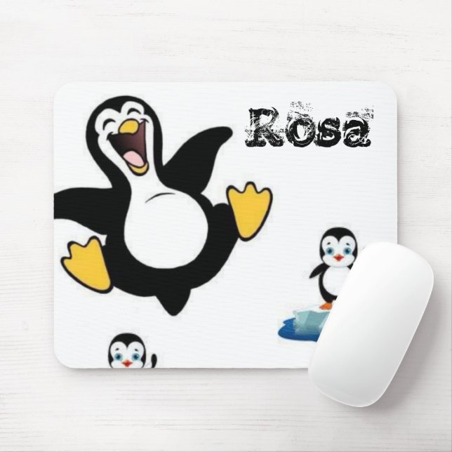 Penguin Mouse Pad! Mouse Pad (With Mouse)