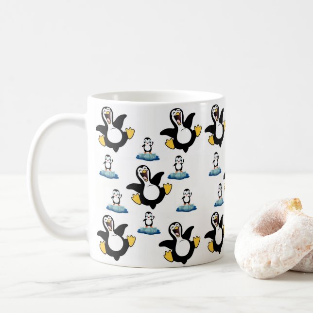 Penguin Mug (With Donut)