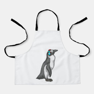 Penguin Music Headphone Apron