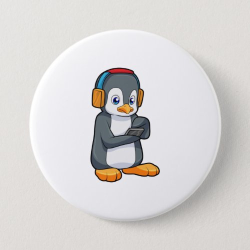 Penguin Music Headphone Button