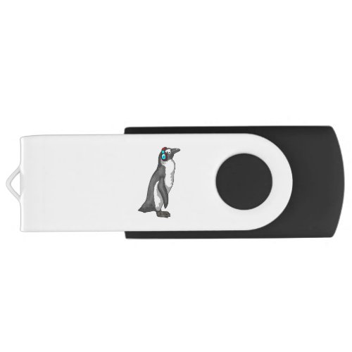 Penguin Music Headphone Flash Drive