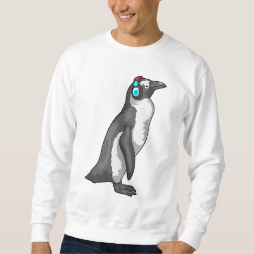 Penguin Music Headphone Sweatshirt