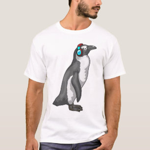 Penguin Music Headphone T-Shirt
