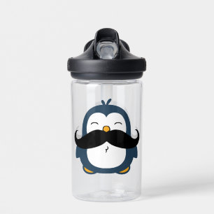 Penguin Mustache CamelBak Eddy Water Bottle