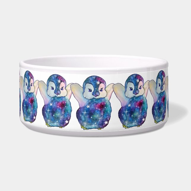 Penguin named Button Bowl (Front)