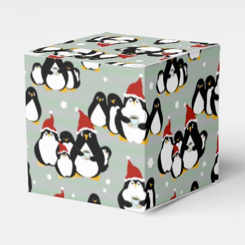 Penguin Nightcap Favor Boxes