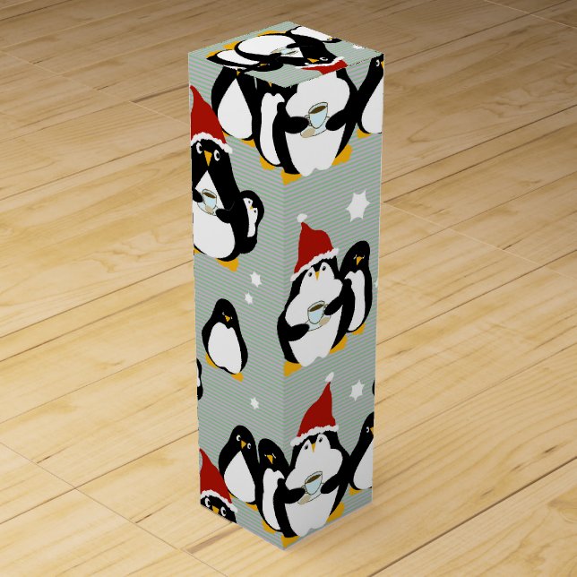 Penguin Nightcap Wine Box (Front)