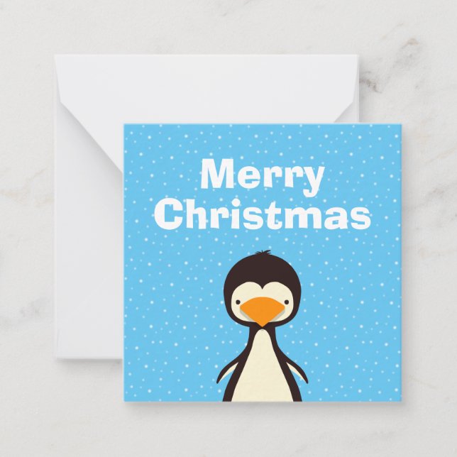Penguin Note Card (Front)