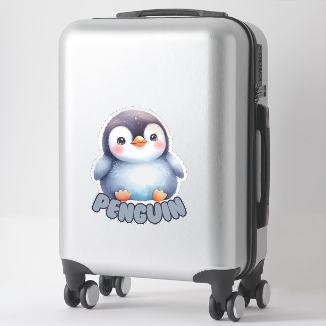 PENGUIN - NURSERY STICKER (Suitcase)