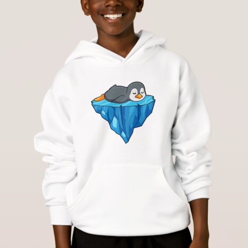 Penguin on Ice floe Hoodie