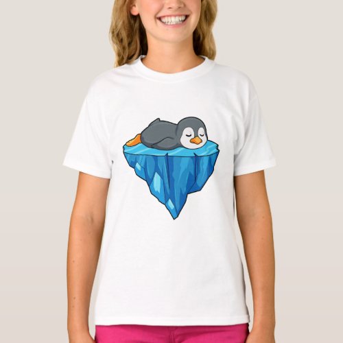 Penguin on Ice floe T_Shirt