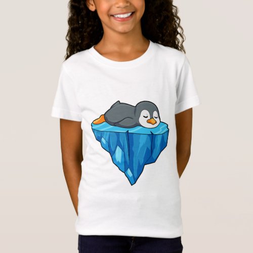 Penguin on Ice floe T_Shirt
