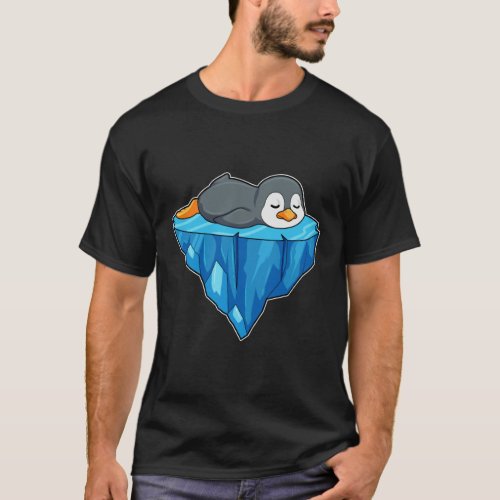 Penguin on Ice floe T_Shirt