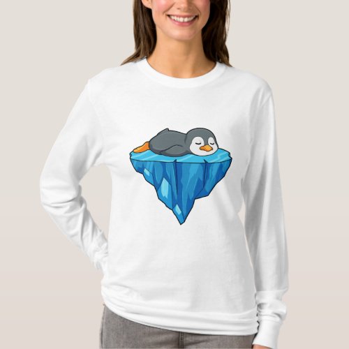 Penguin on Ice floe T_Shirt