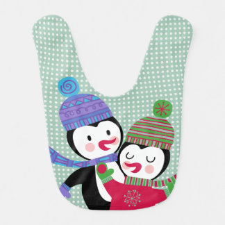 Penguin Pals on  Dots Bib