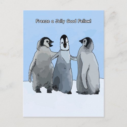Penguin Pals Postcard