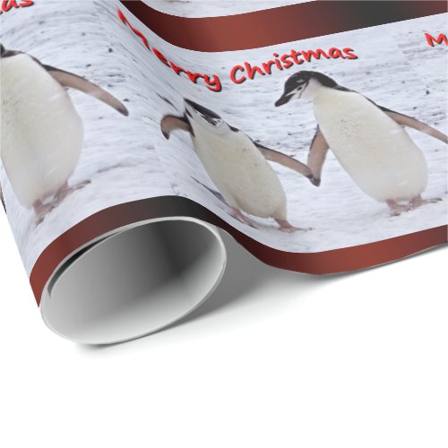 Penguin Pals Wrapping Paper _ Christmas