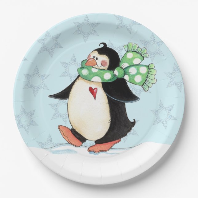 Penguin Paper Plates (Front)