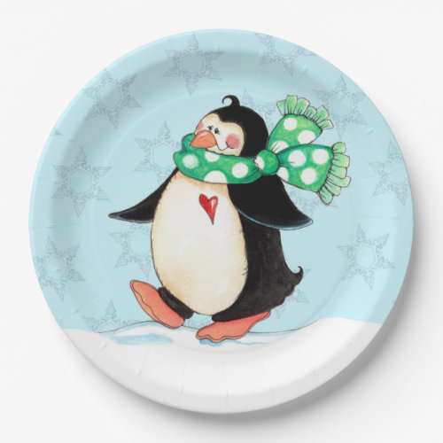 Penguin Paper Plates