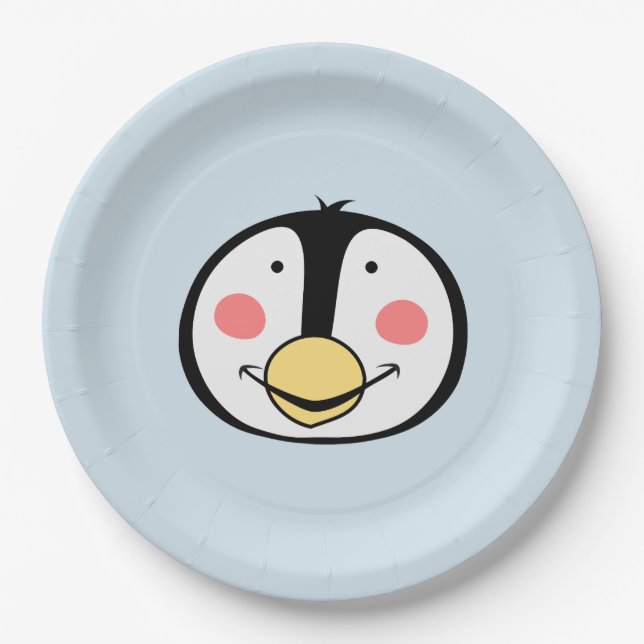 Penguin Paper Plates (Front)