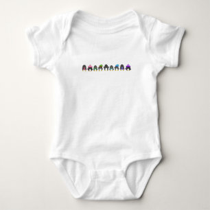 Penguin Parade Baby Bodysuit