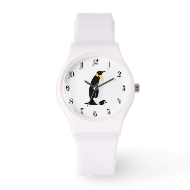 Penguin parent with his baby watch (Front)
