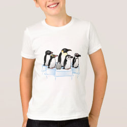 Penguin Party Kids' American Apparel Fine Jersey T-Shirt