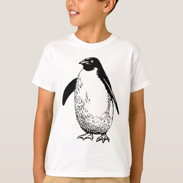 Penguin pattern T-Shirt (Front)