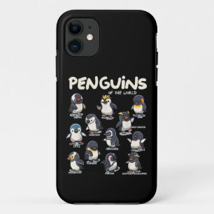 Penguin Penguins Animals of the World Penguin Love iPhone 11 Case