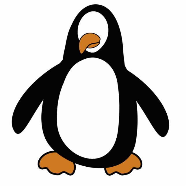 Penguin  (Personalize With Your Pic) Cutout (Front)