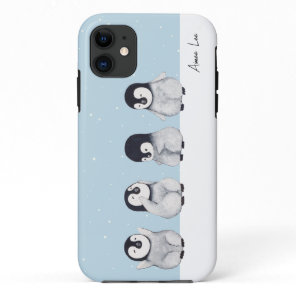 Penguin Personalized iPhone 11 Case