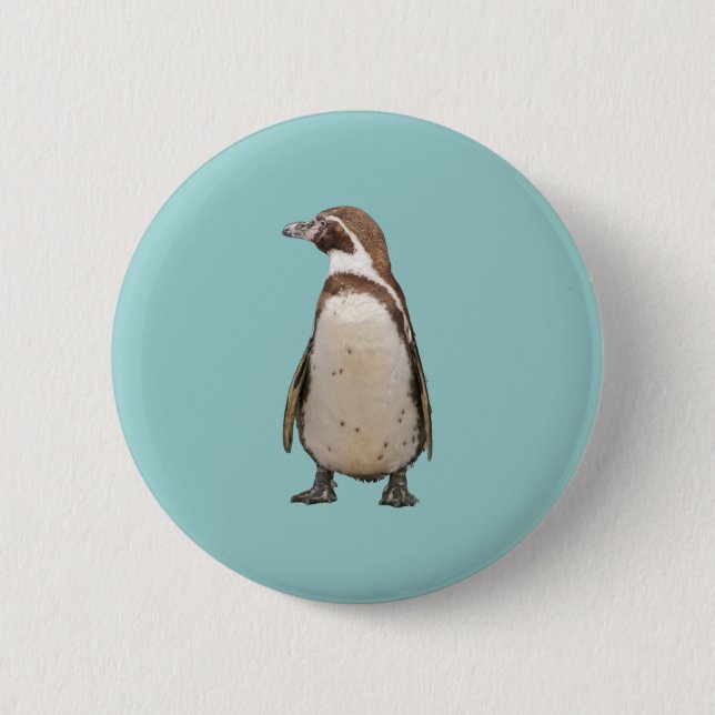 Penguin Pinback Button (Front)
