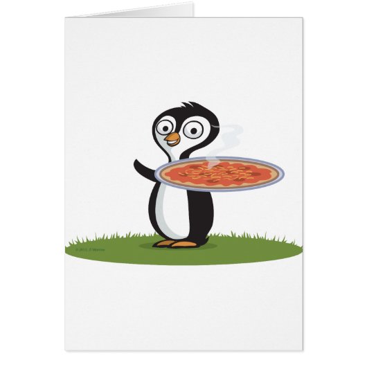 Penguin Pizza Cards (Front)