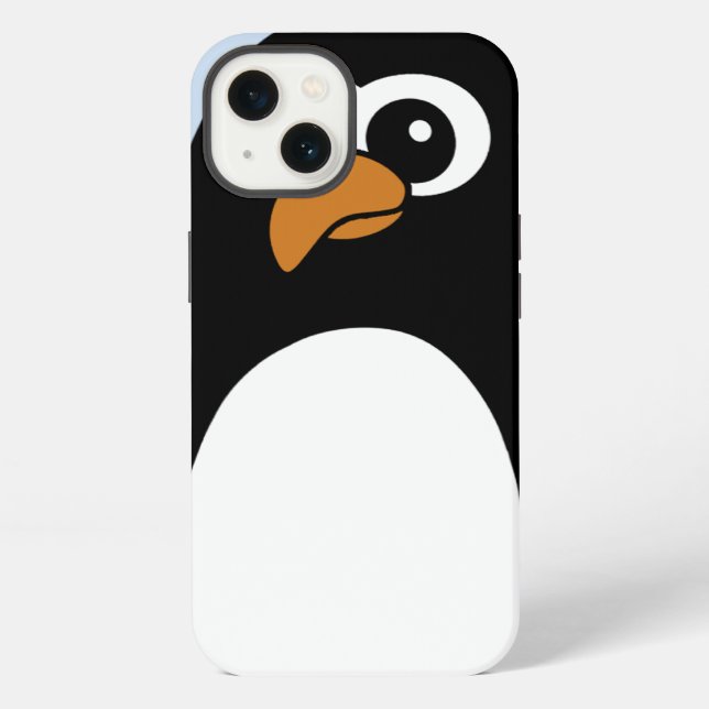 Penguin  Pod Iphone Case (Back)
