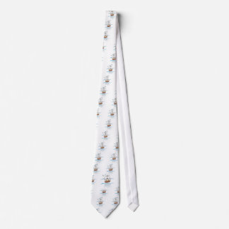 Penguin Polar Bear Snow Neck Tie