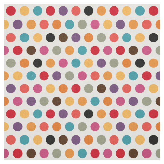 penguin polka fabric (Swatch)