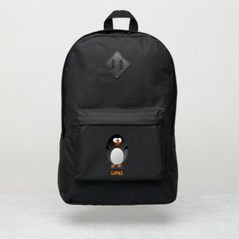 Penguin Port Authority® Backpack by Iverson_Designs at Zazzle