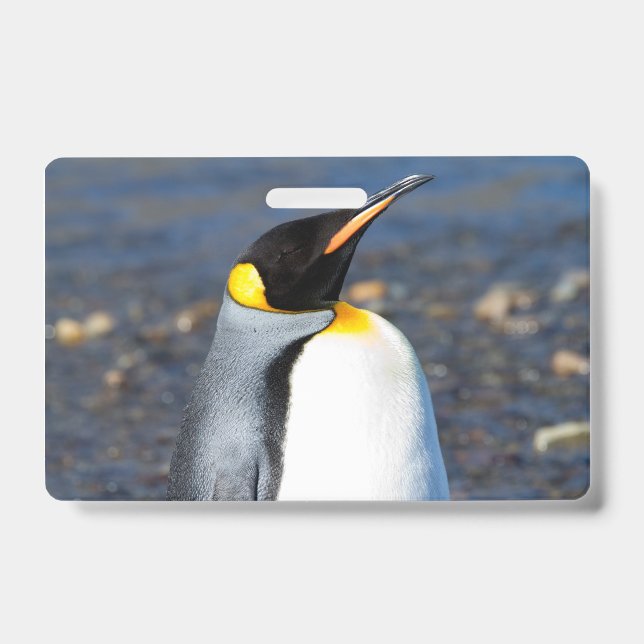 Penguin Portrait Badge (Front)
