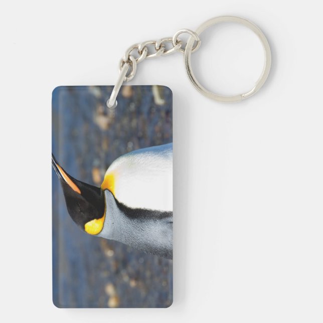 Penguin Portrait Keychain (Back)